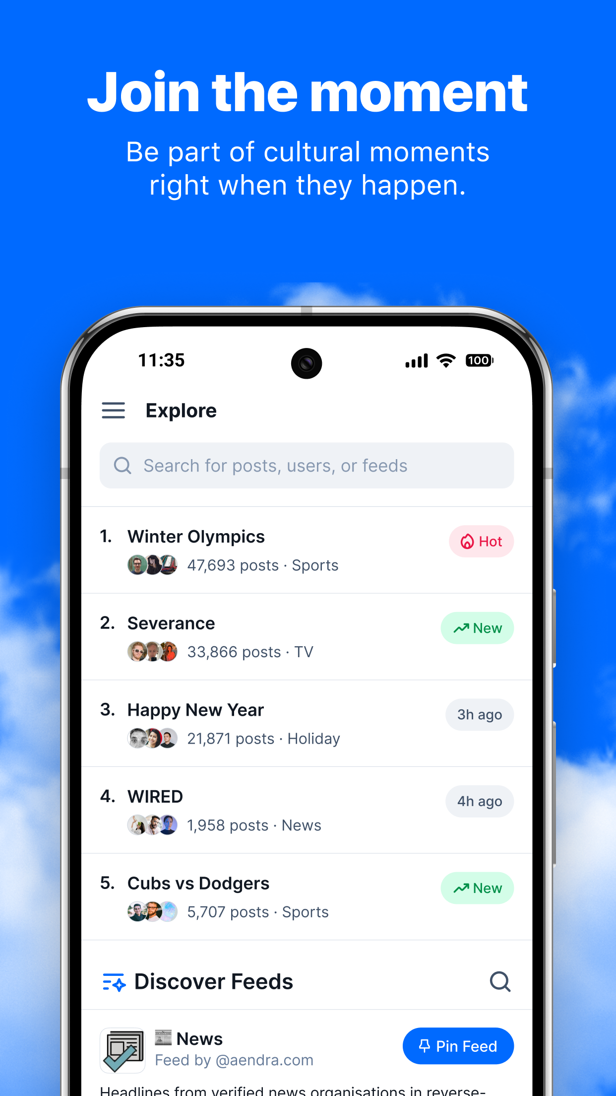 اسکرین شات 2 برنامه Bluesky