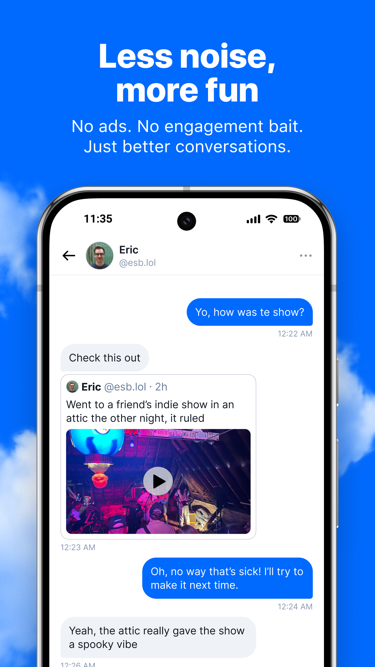 اسکرین شات 4 برنامه Bluesky