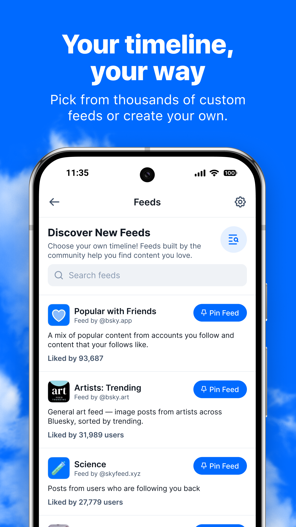 اسکرین شات 5 برنامه Bluesky