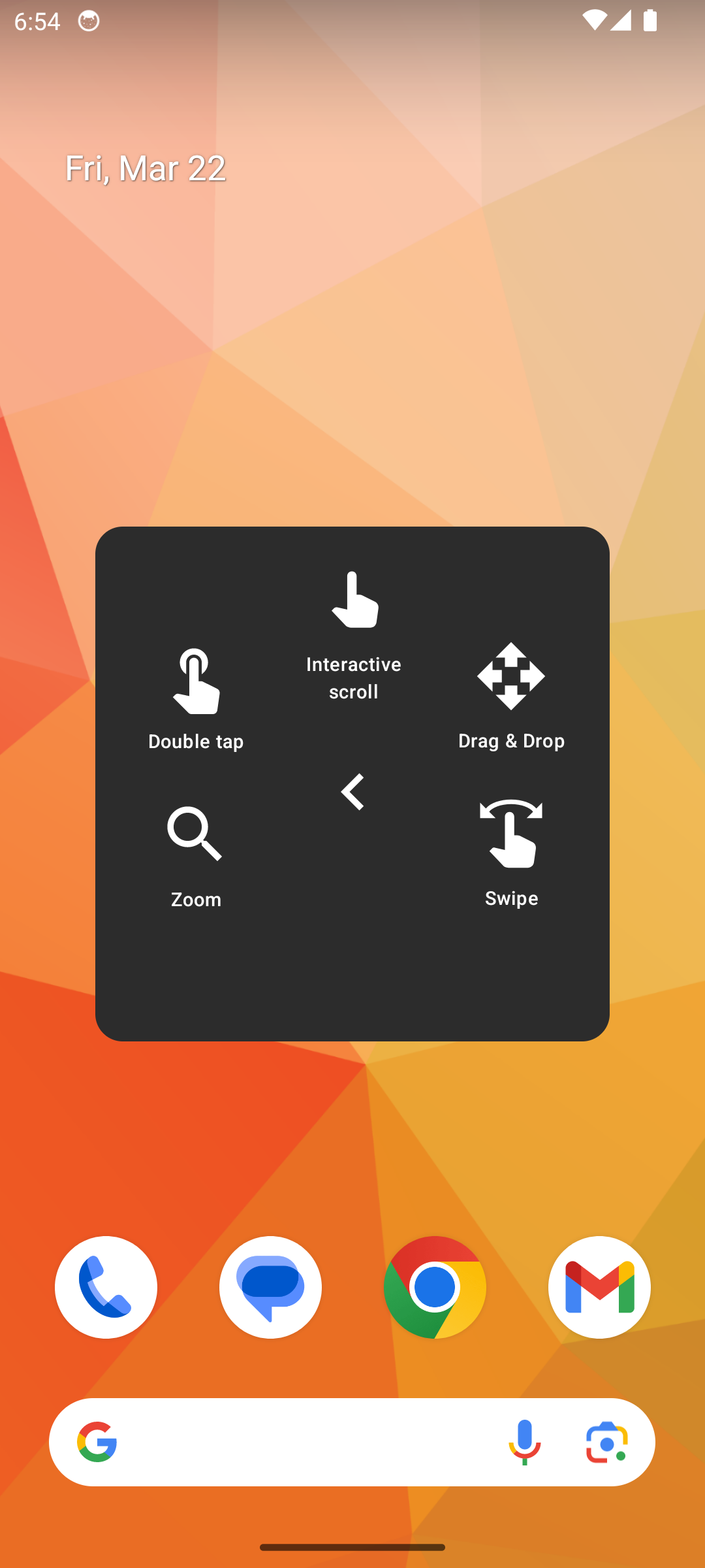 اسکرین شات 3 برنامه Assistive Touch