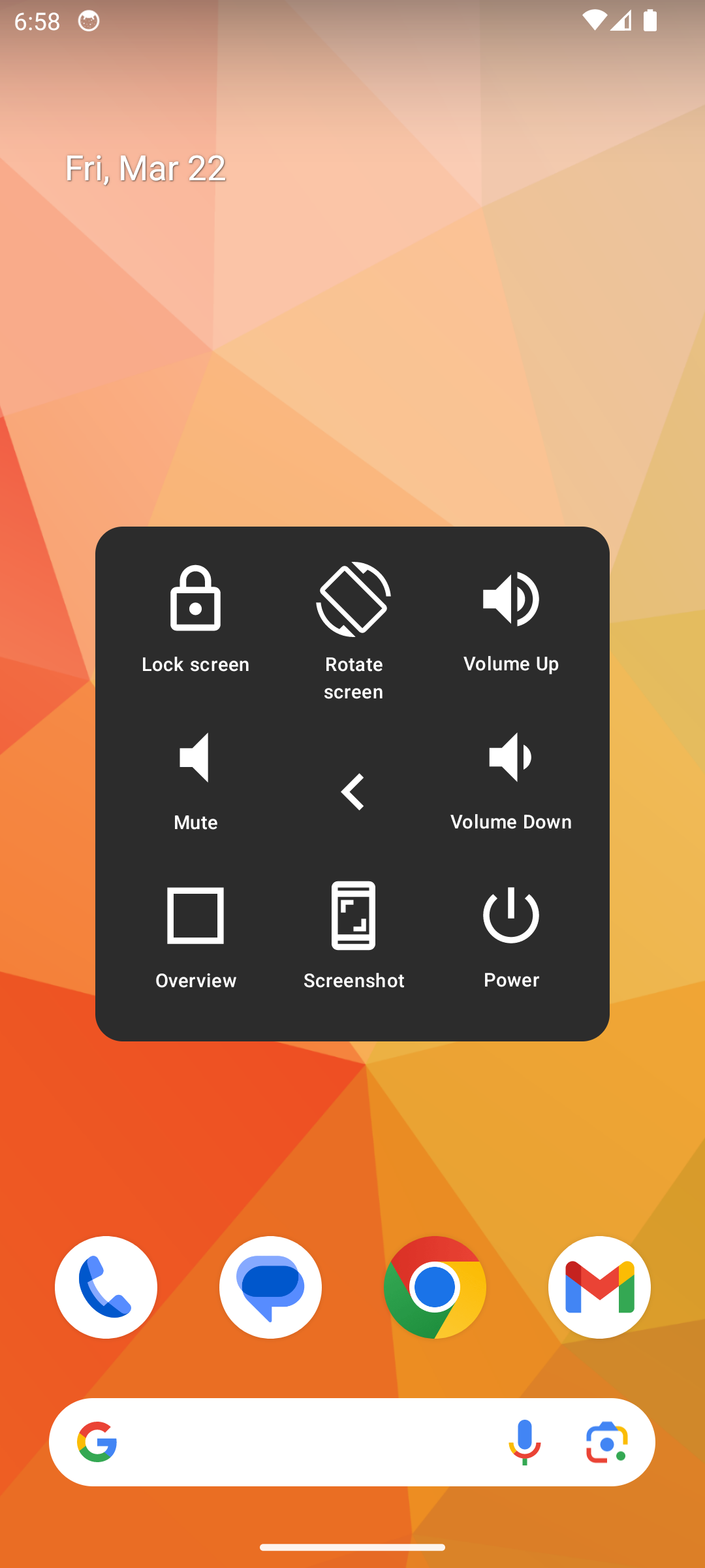 اسکرین شات 2 برنامه Assistive Touch
