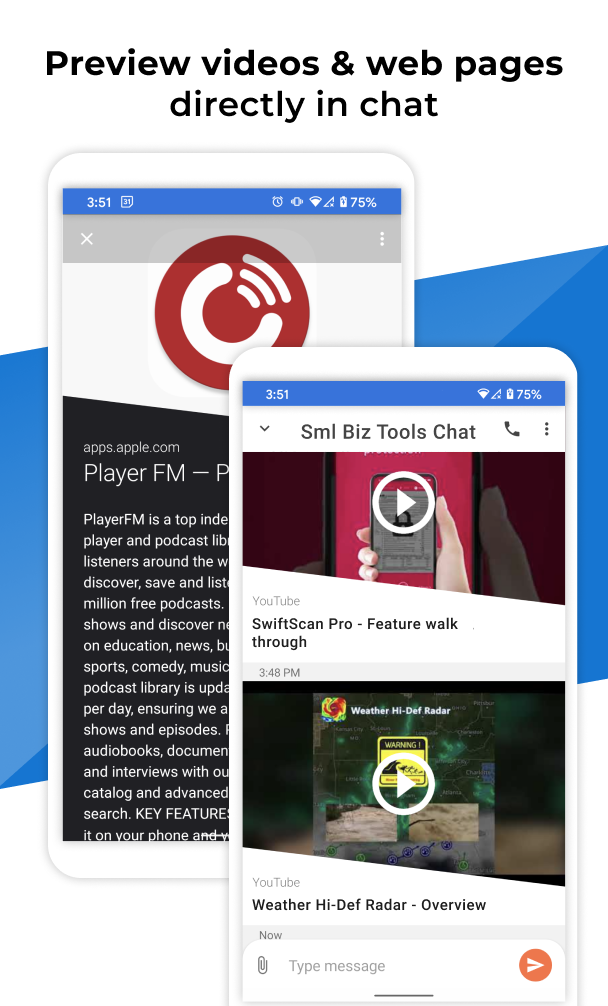 اسکرین شات 7 برنامه Pulse SMS (Phone/Tablet/Web)