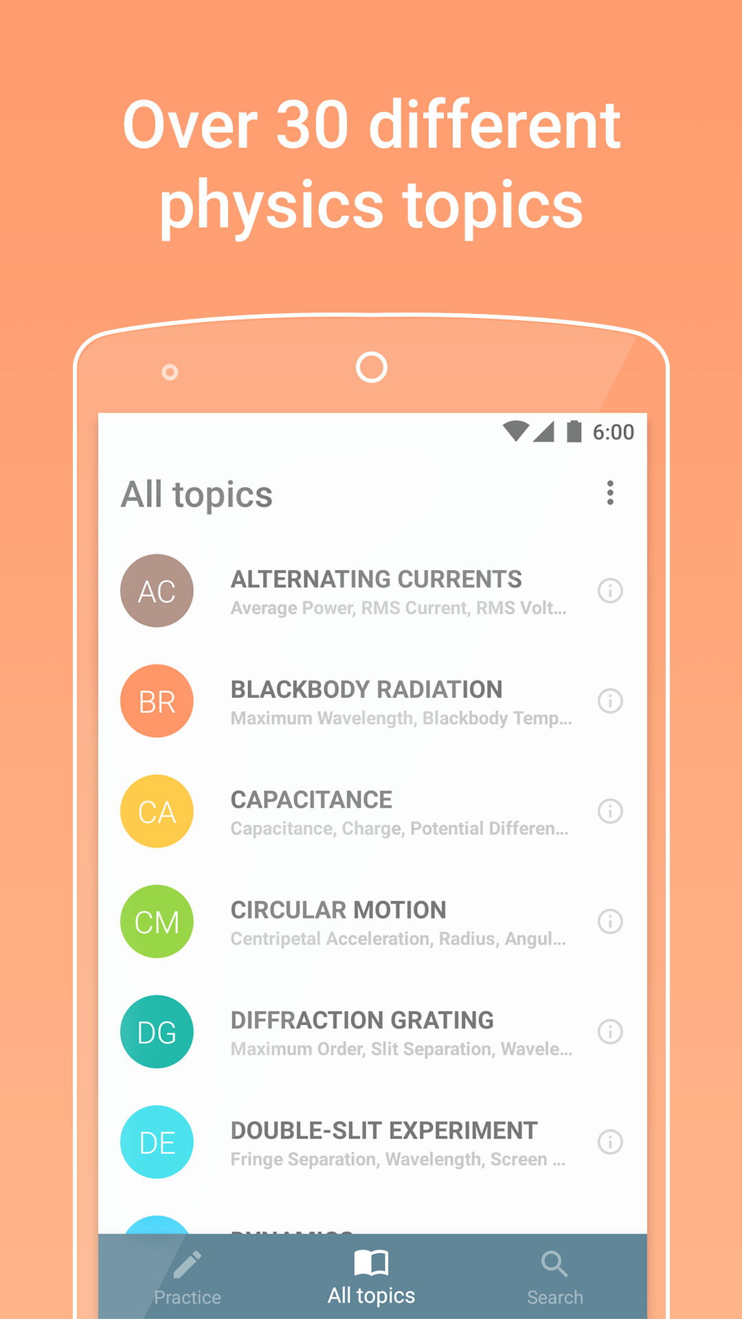 اسکرین شات 1 برنامه PhyWiz - Physics Solver