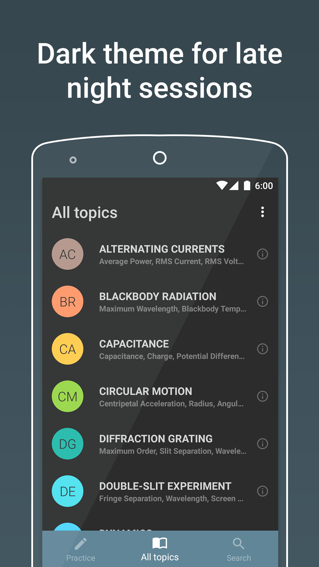 اسکرین شات 6 برنامه PhyWiz - Physics Solver