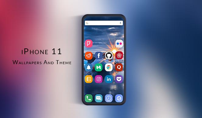 اسکرین شات 1 برنامه Theme for iPhone 11