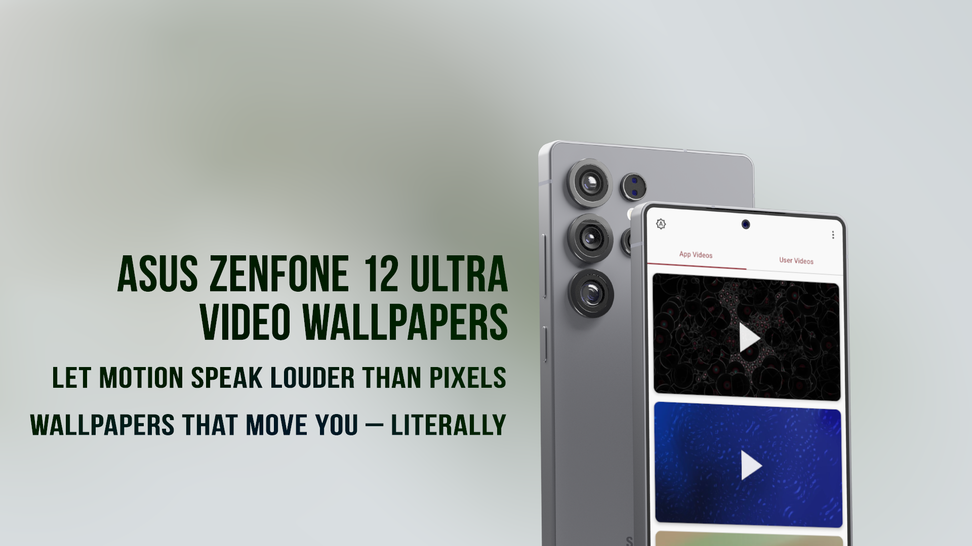 اسکرین شات 1 برنامه Live Wallpaper Asus Zenfone 12