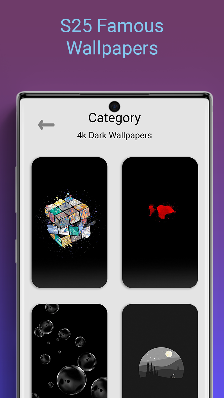 اسکرین شات 2 برنامه Galaxy A56 4k Wallpapers