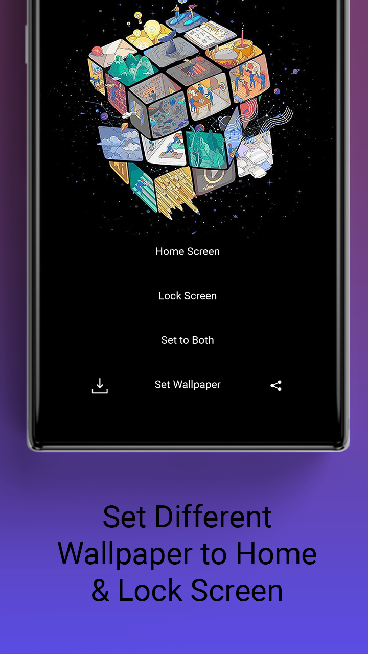 اسکرین شات 4 برنامه Galaxy A56 4k Wallpapers
