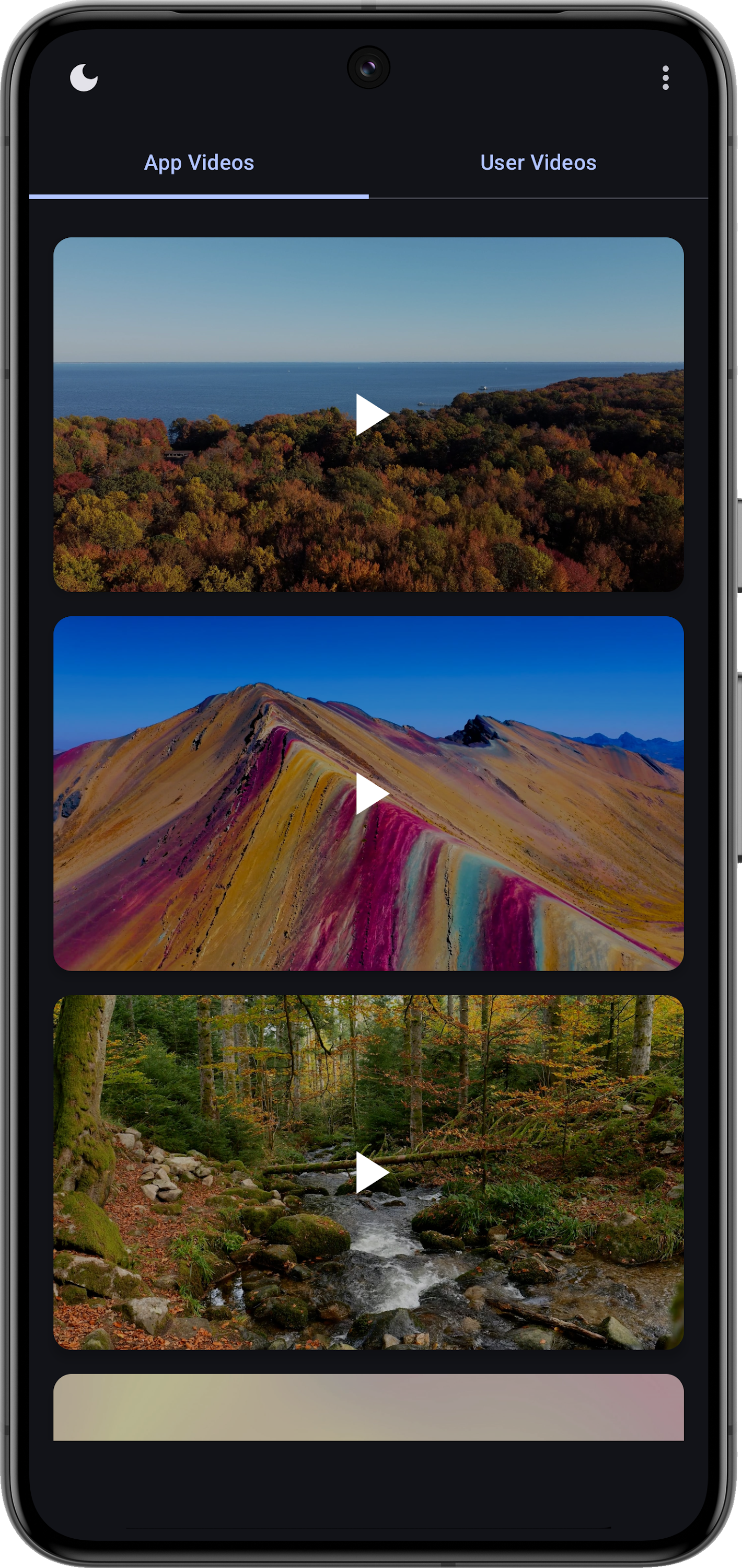 اسکرین شات 6 برنامه Live Wallpapers Galaxy F56