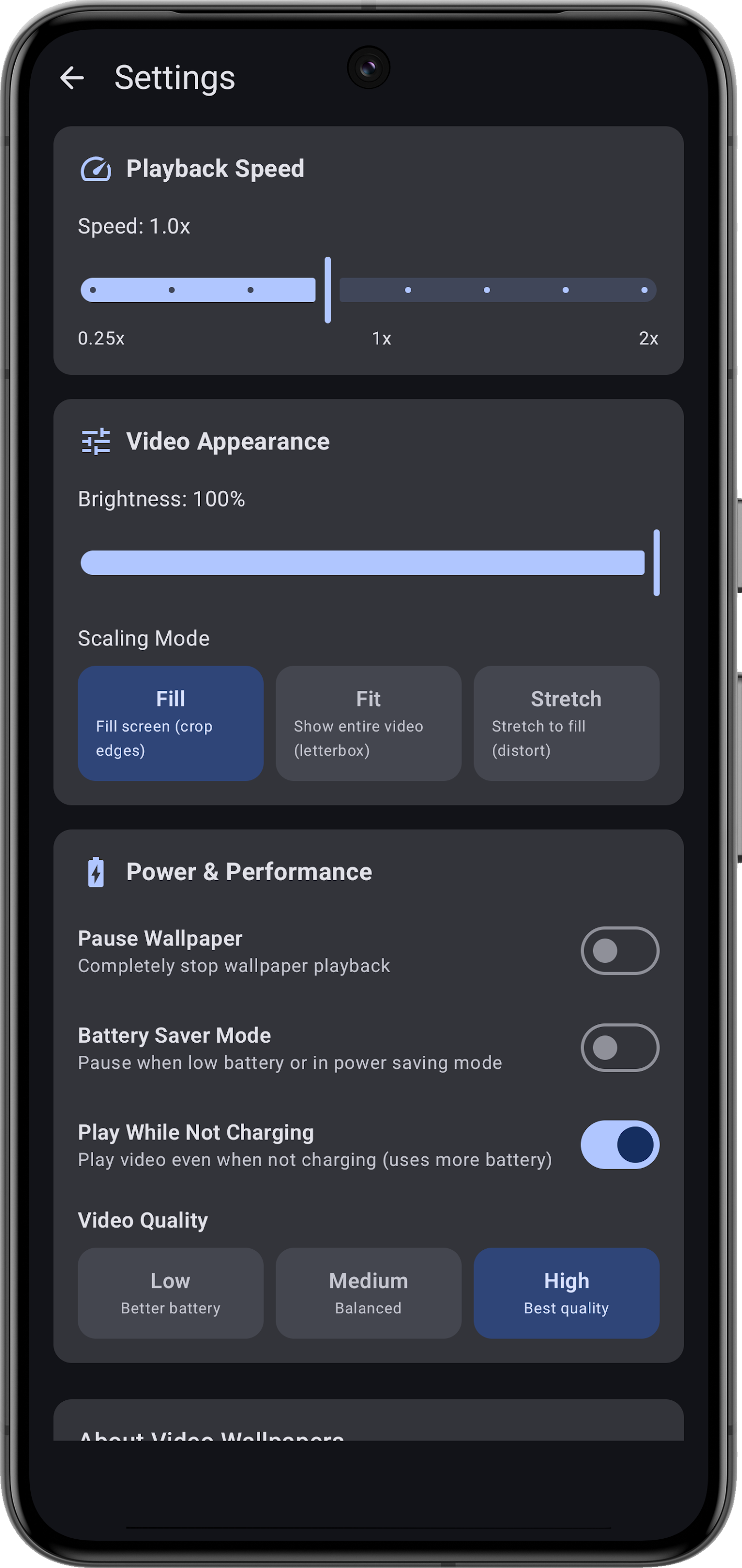 اسکرین شات 8 برنامه Xiaomi 15S Pro Live Wallpapers