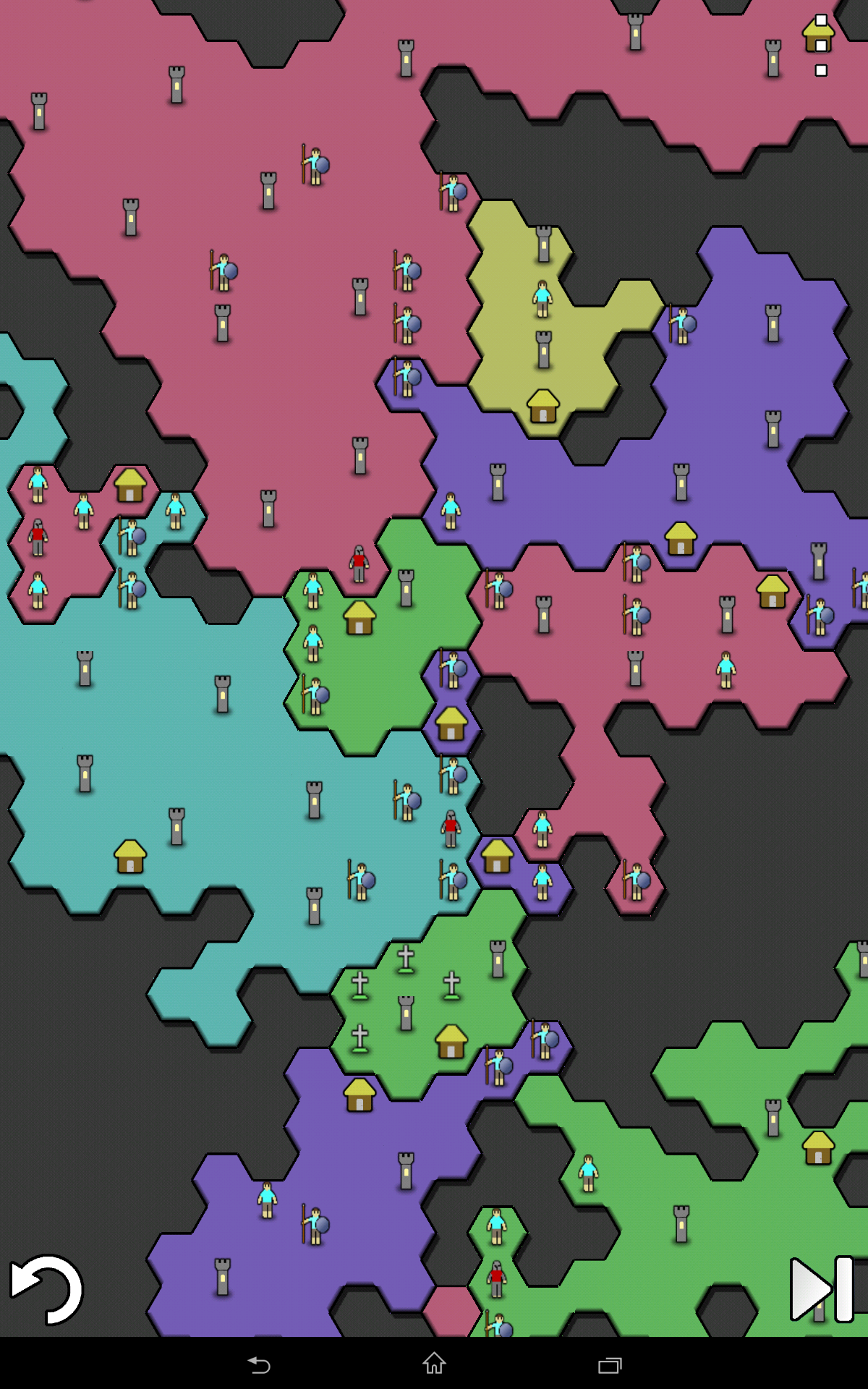 اسکرین شات 7 بازی Antiyoy Classic