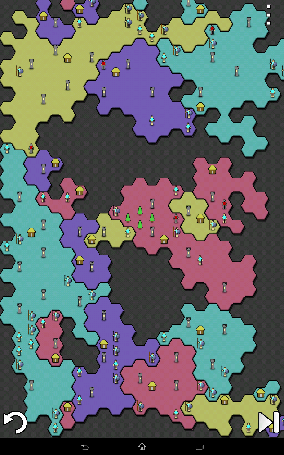 اسکرین شات 4 بازی Antiyoy Classic