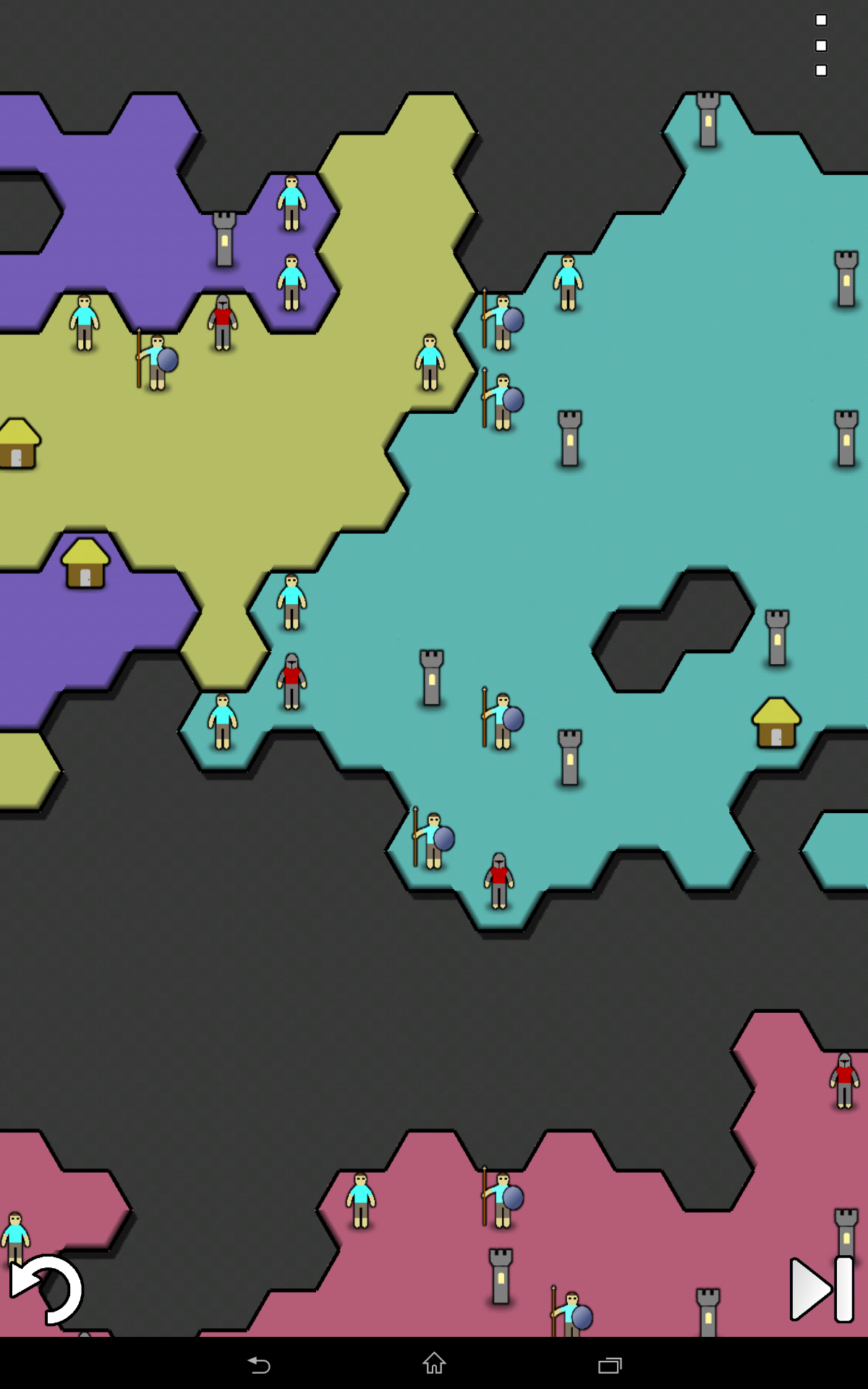 اسکرین شات 2 بازی Antiyoy Classic