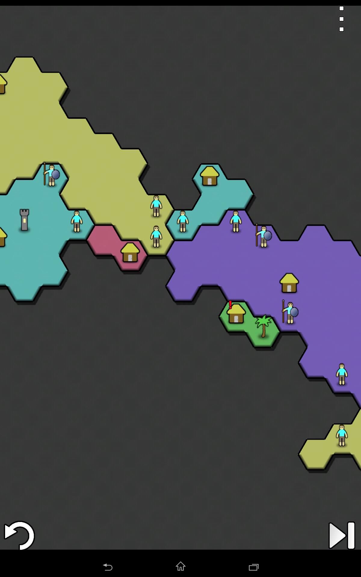 اسکرین شات 5 بازی Antiyoy Classic