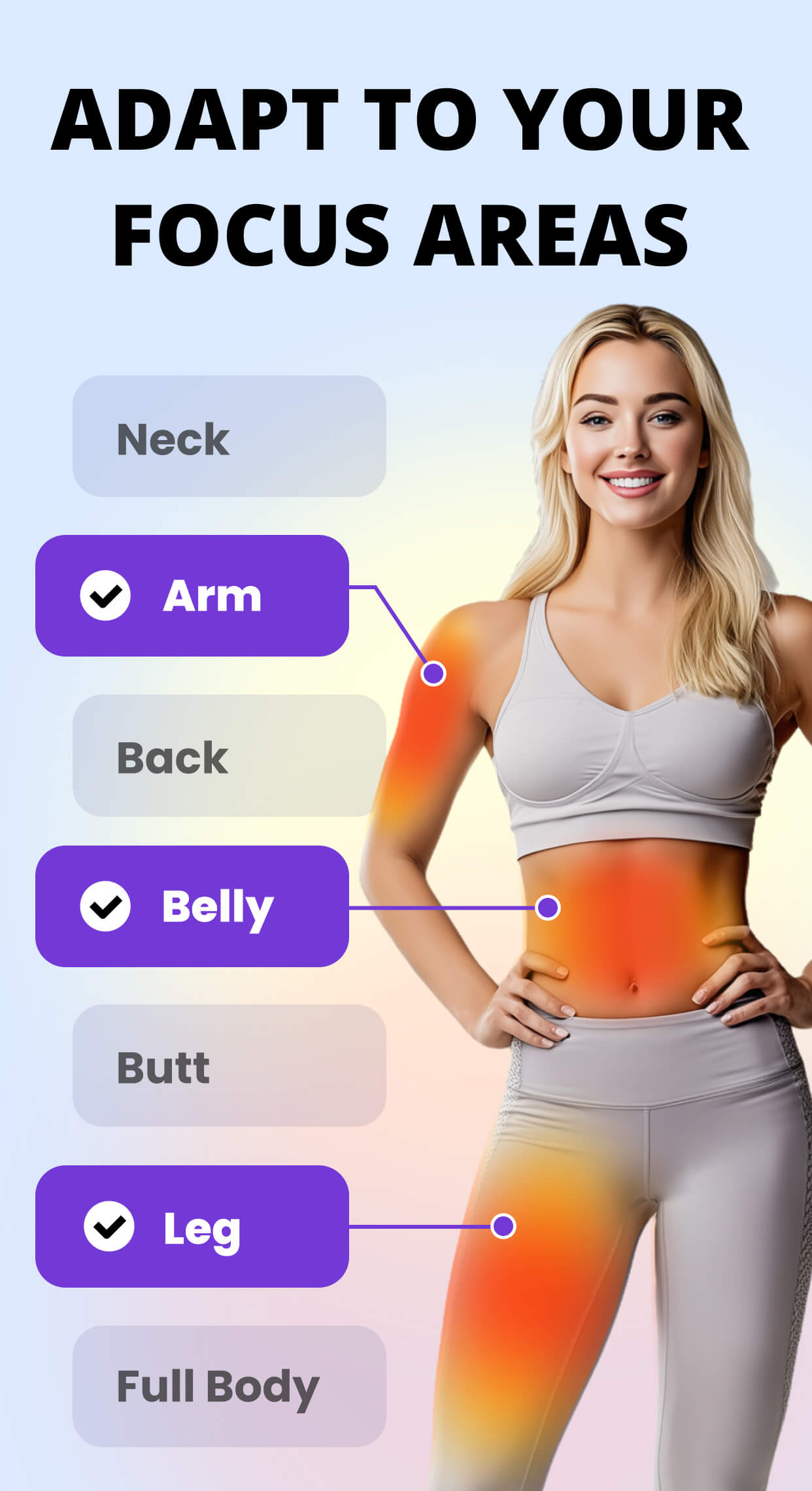 اسکرین شات 4 برنامه Yoga for Beginners Weight Loss