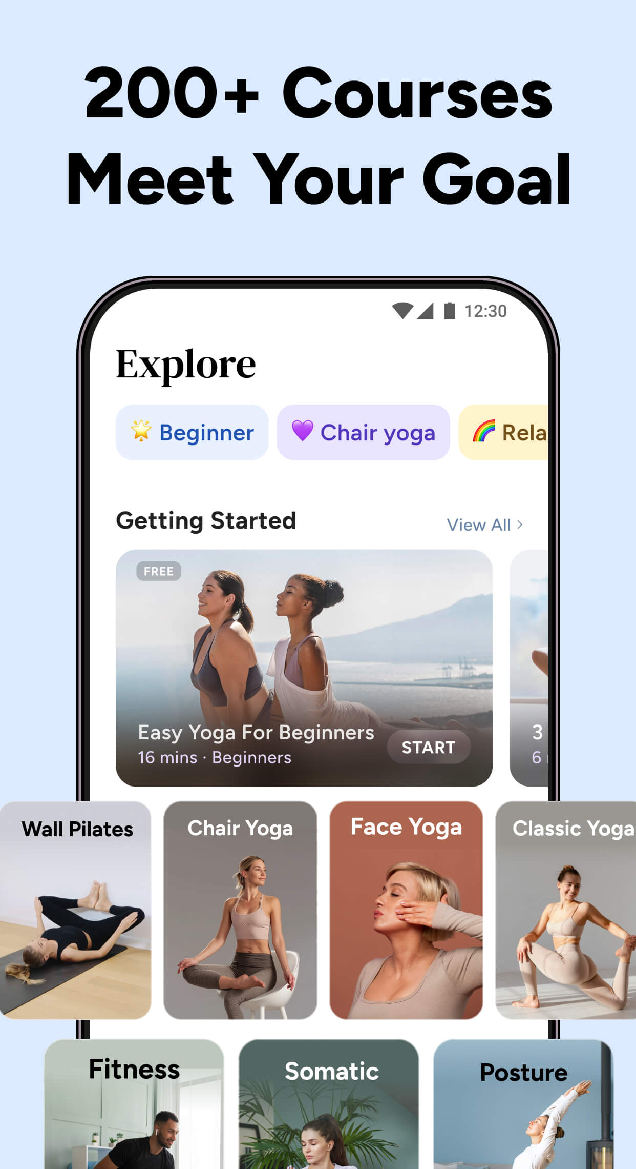 اسکرین شات 5 برنامه Yoga for Beginners Weight Loss