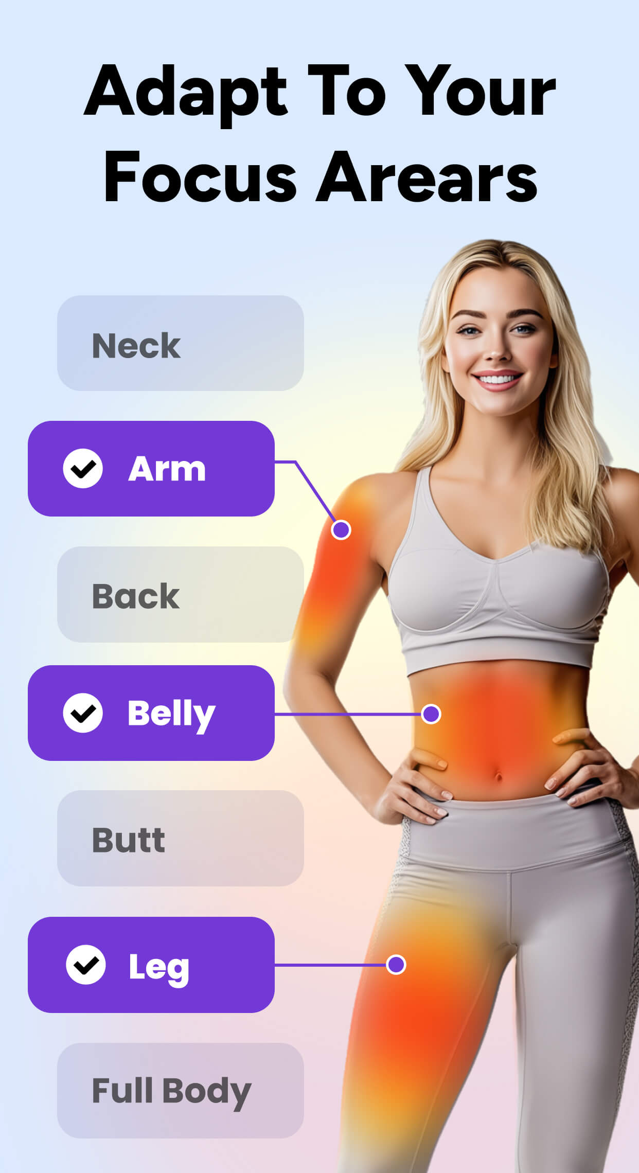 اسکرین شات 4 برنامه Yoga for Beginners Weight Loss