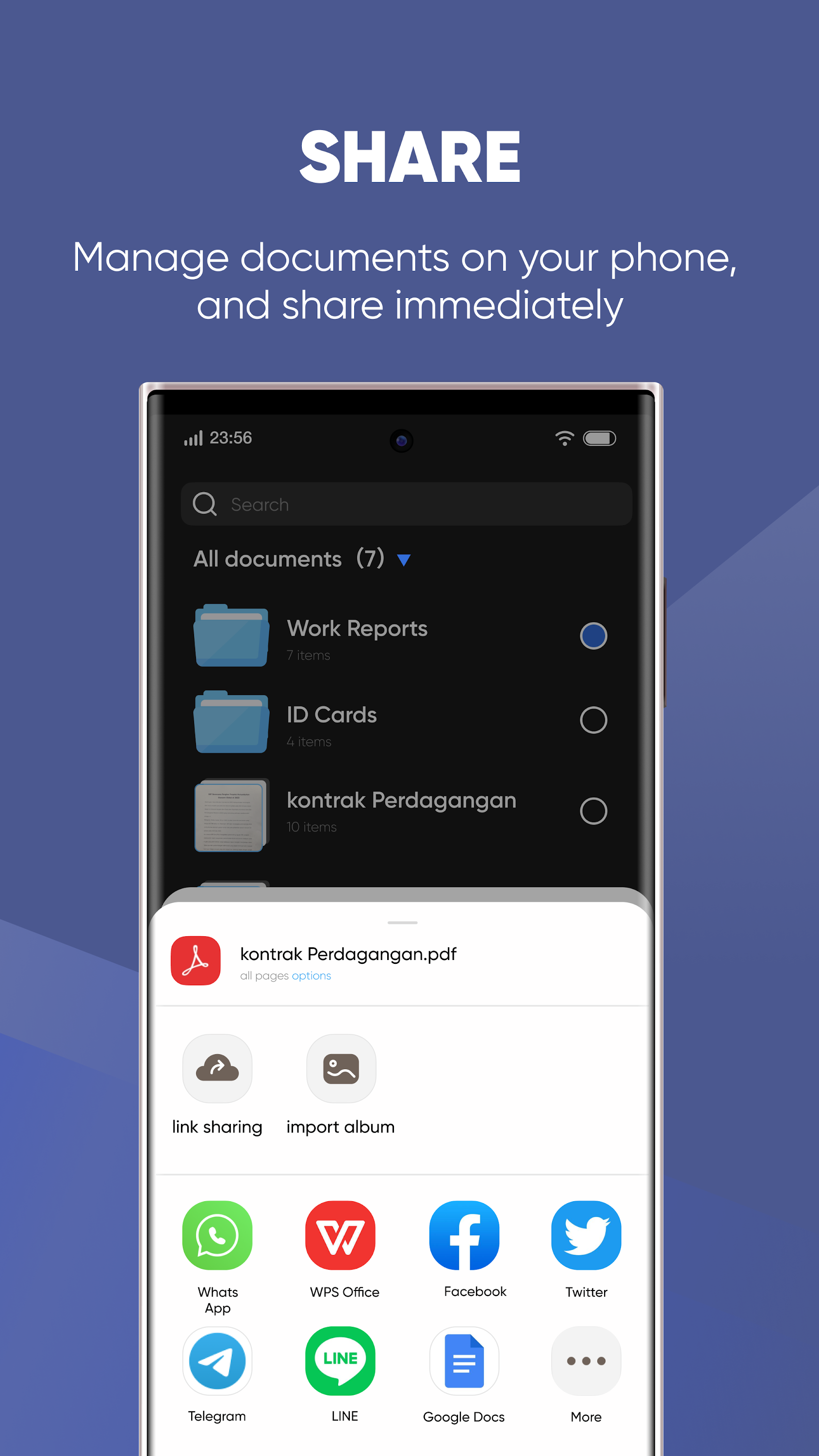 اسکرین شات 5 برنامه Camera Scanner - PDF Scanner