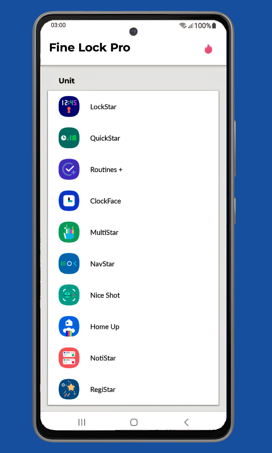 اسکرین شات 2 برنامه Fine Lock (only for Samsung)
