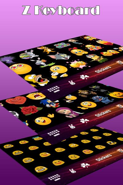 اسکرین شات 3 برنامه Z Keyboard Myanmar Japan Korea