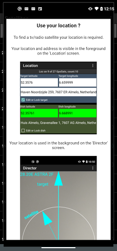 اسکرین شات 8 برنامه Satellite Locator