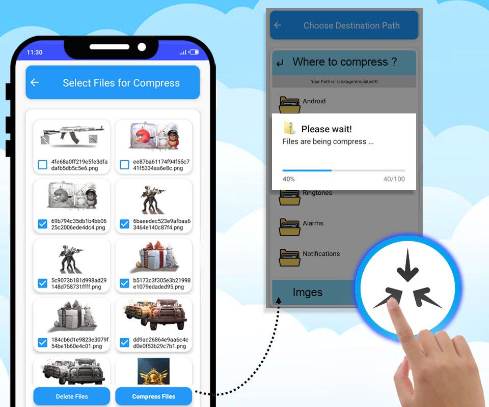اسکرین شات 7 برنامه Zip Unzip-File Extractor