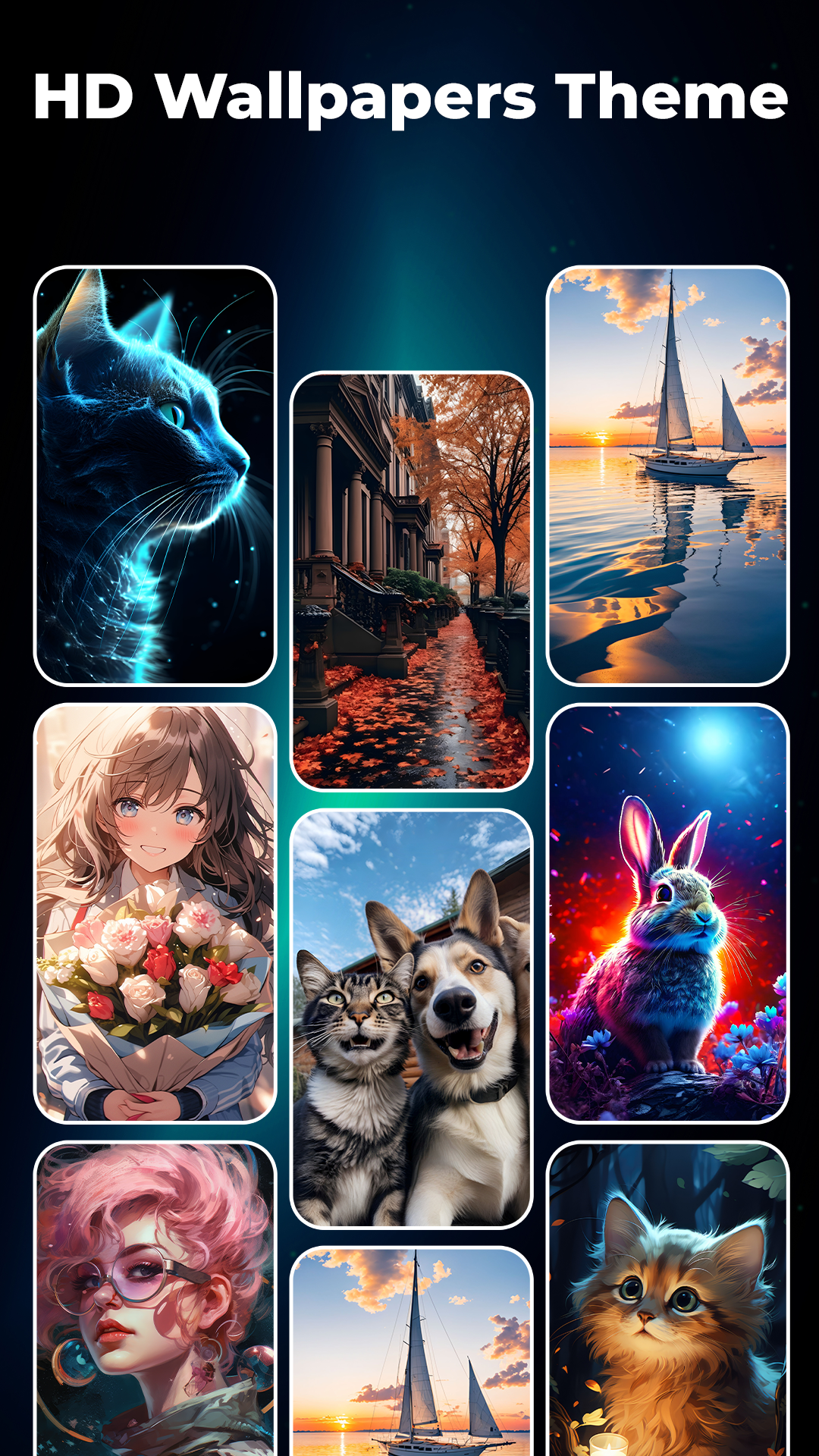 اسکرین شات 2 برنامه Zipper Lock Screen Wallpaper