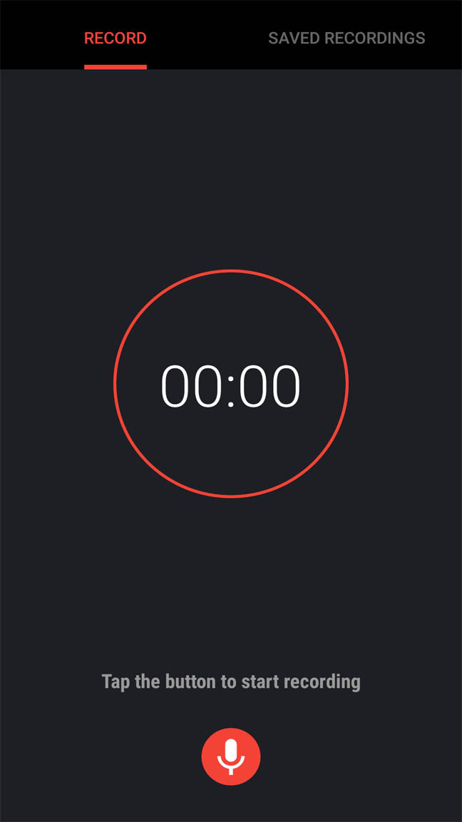 اسکرین شات 1 برنامه برنامه ضبط صدا