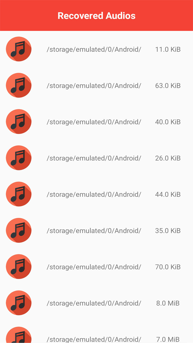 اسکرین شات برنامه ریکاوری عکس و فیلم و برنامه و فایل 2