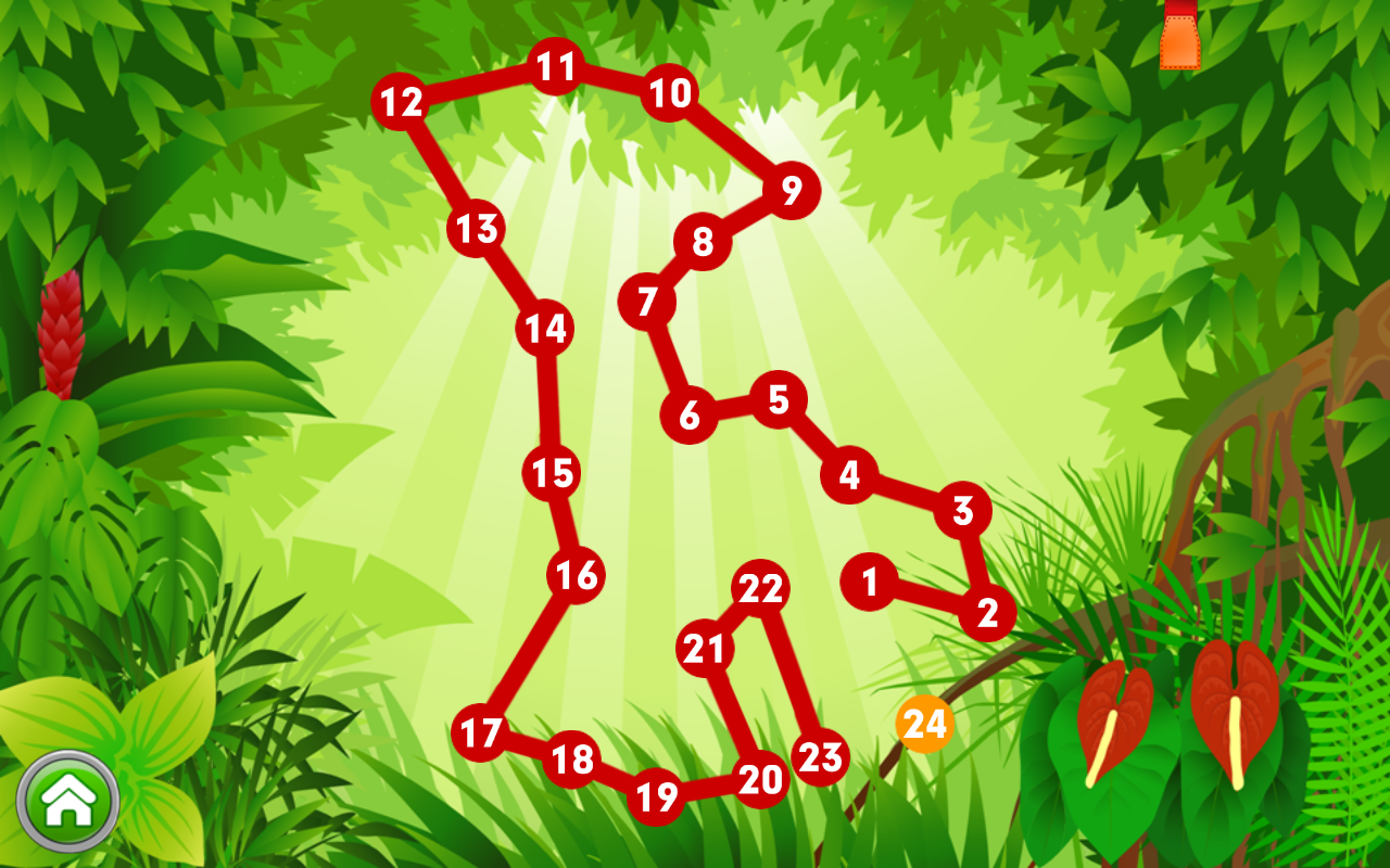 اسکرین شات 3 بازی Kids Connect the Dots (Lite)