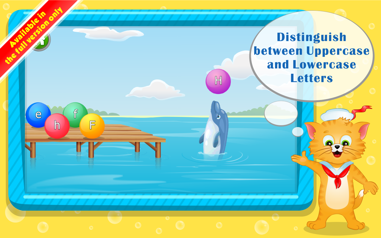 اسکرین شات 7 بازی Learn Letters with Captain Cat