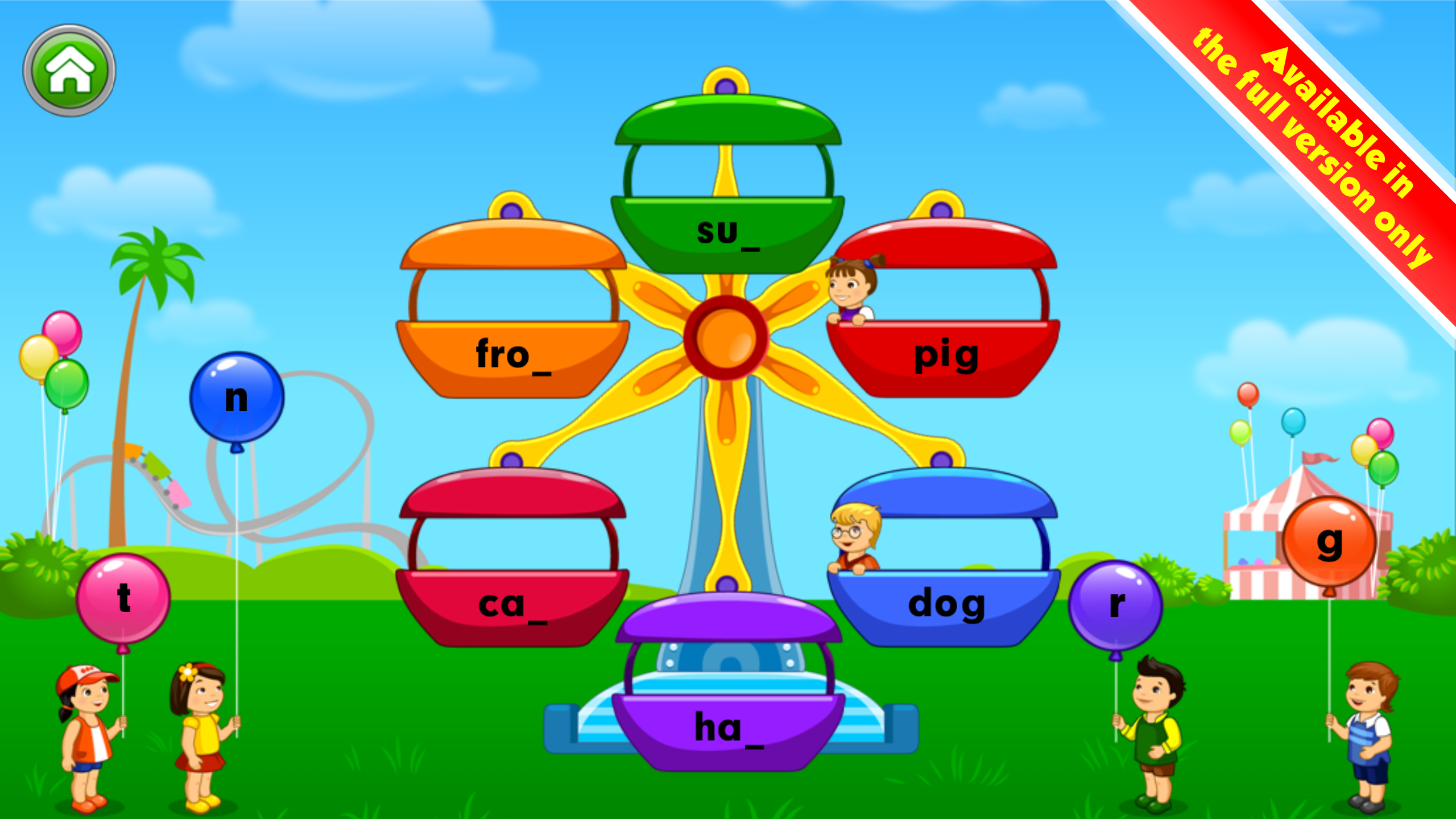 اسکرین شات 6 بازی Kids Learn Letter Sounds Lite
