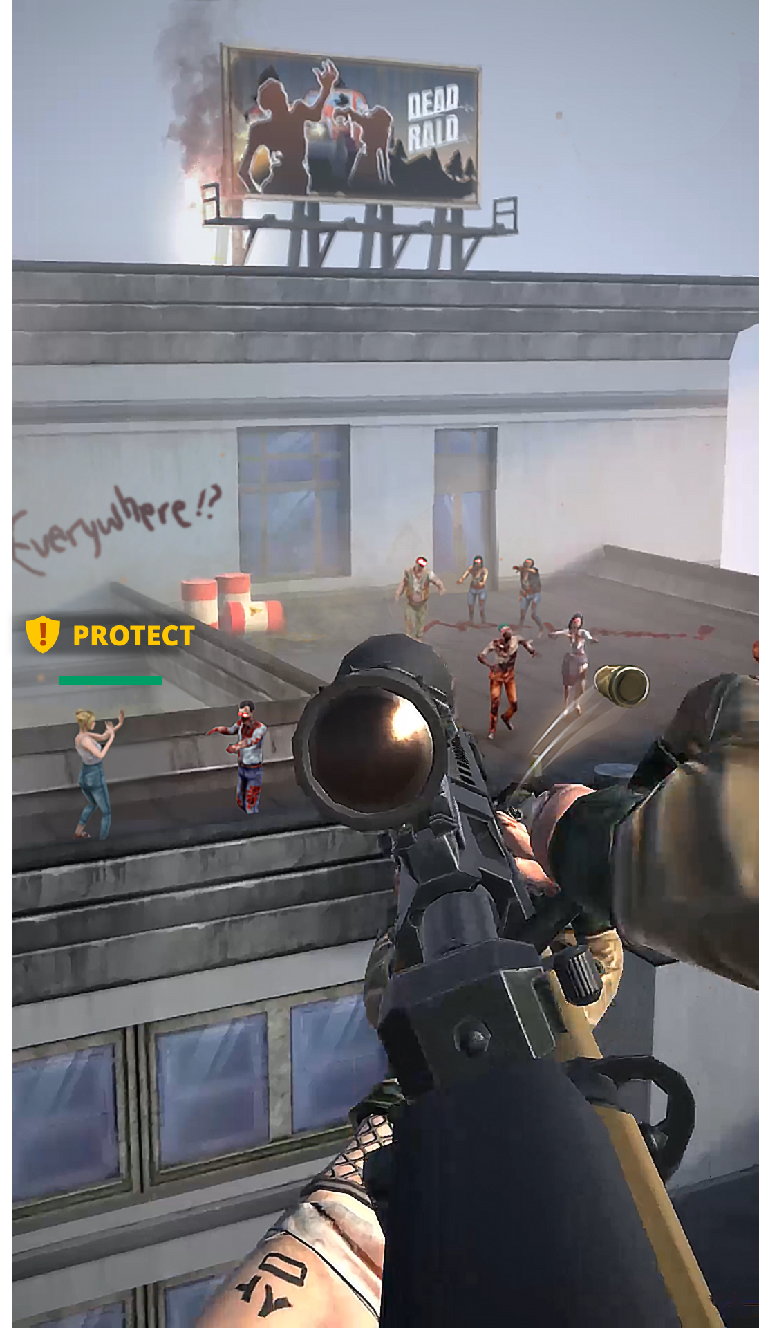 اسکرین شات 4 بازی Dead Raid — Zombie Shooter 3D