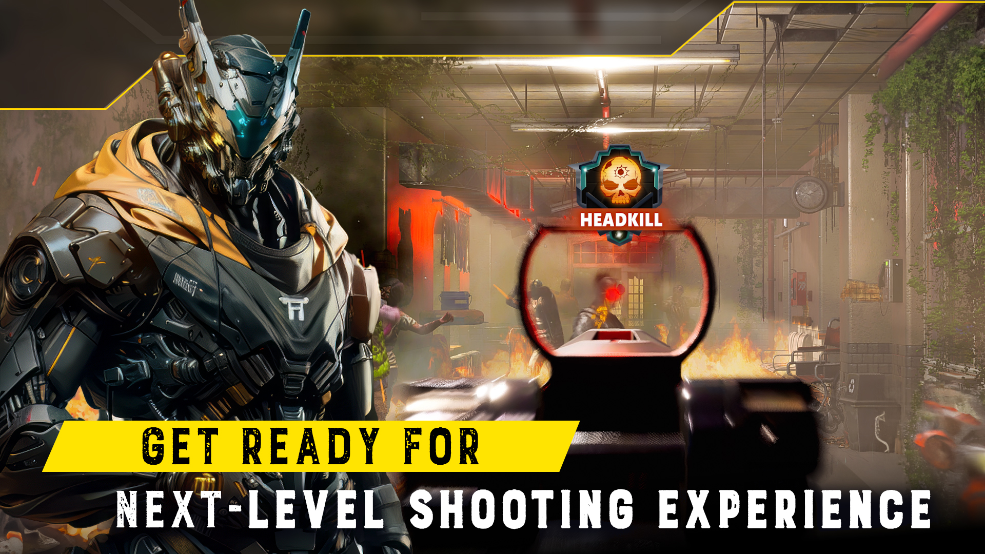 اسکرین شات 1 بازی Zombie Hunter: Offline Games