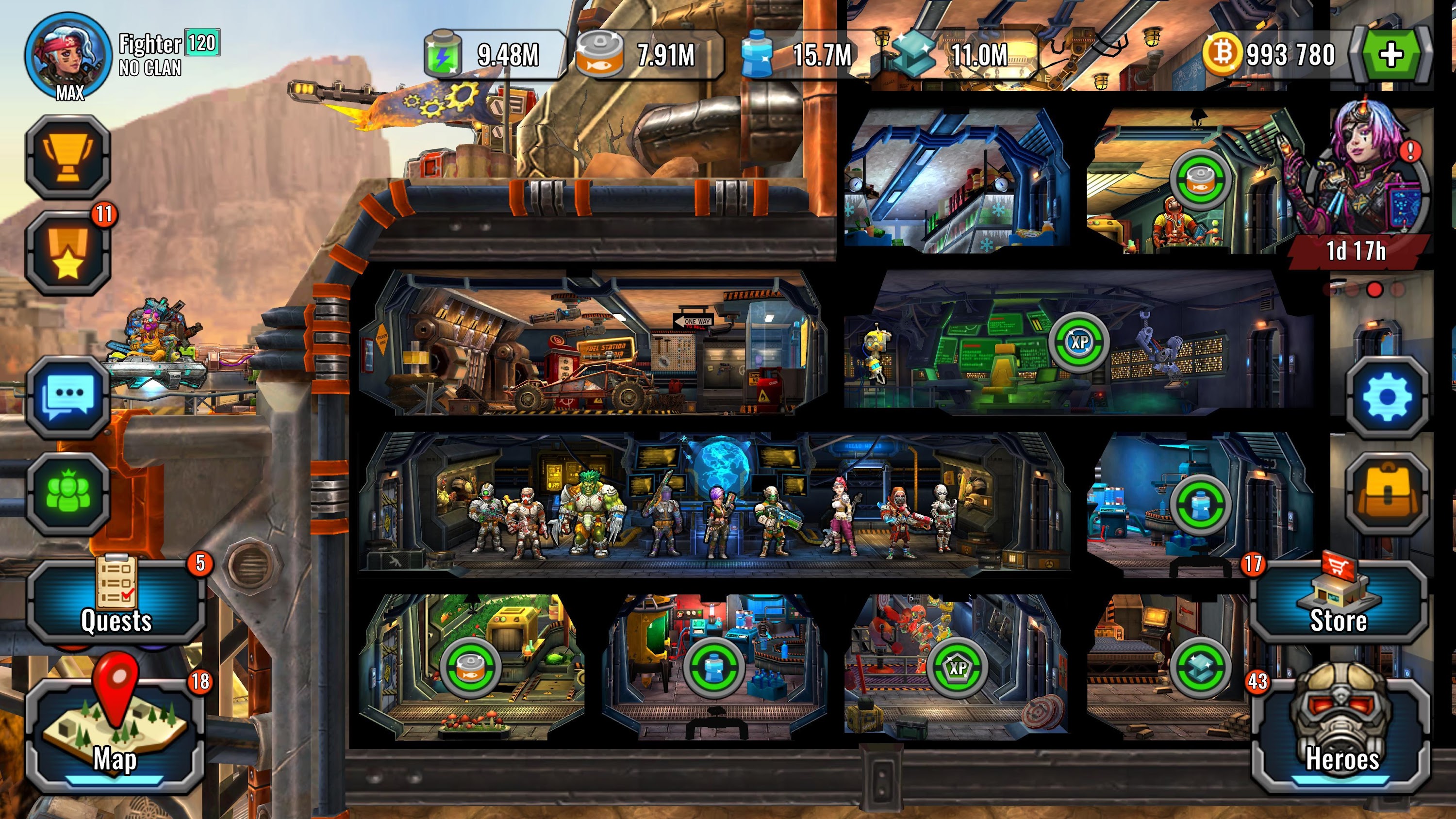 اسکرین شات 2 بازی Shelter War: Zombie Games