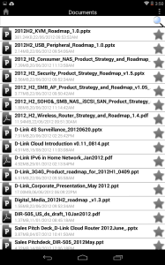 اسکرین شات برنامه D-Link SharePort Mobile 10