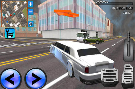 اسکرین شات بازی Limo Driving 3D Simulator 2