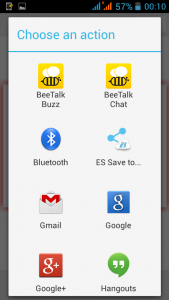اسکرین شات برنامه ارسال متن با بلوتوث , shareit و ... 4