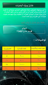 اسکرین شات برنامه اینترنت همراه ایرانسل 8