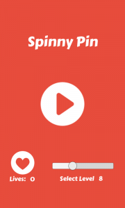 اسکرین شات بازی Spinny Pin 1