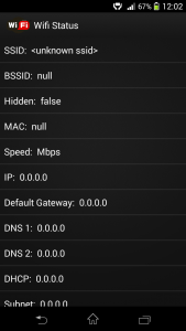 اسکرین شات برنامه نمایش اطلاعات wifi 1