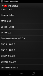 اسکرین شات برنامه نمایش اطلاعات wifi 5
