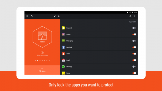 اسکرین شات برنامه Hexlock - نرم افزار قفل امنیتی 3