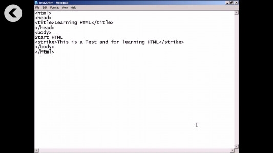 اسکرین شات برنامه آموزش جامع  HTML 2