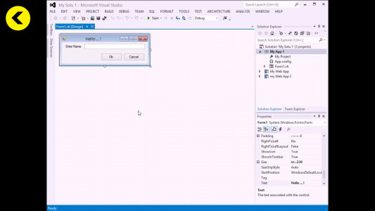 اسکرین شات برنامه آموزش Visual Basic 1