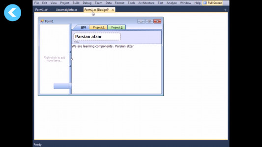 اسکرین شات برنامه آموزش کاربردی Net Components 2
