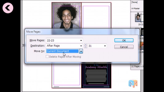 اسکرین شات برنامه آموزش جامع نرم افزار Adobe Indesign 3