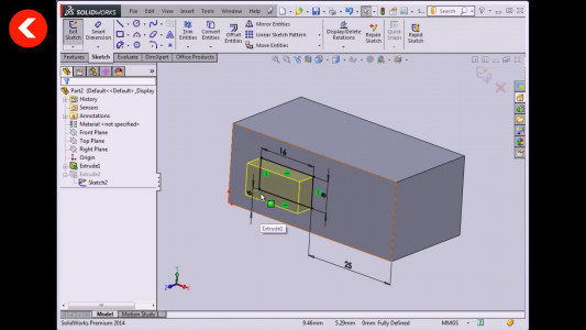 اسکرین شات برنامه آموزش Solidworks (مدلسازی و مونتاژقطعات) 1