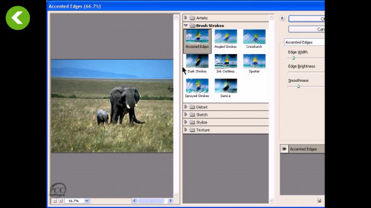 اسکرین شات برنامه آموزش کاربردفیلترهای فتوشاپ درعکاسی 2