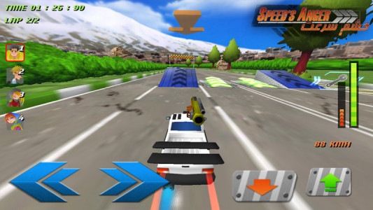 اسکرین شات بازی بازی خشم سرعت 2